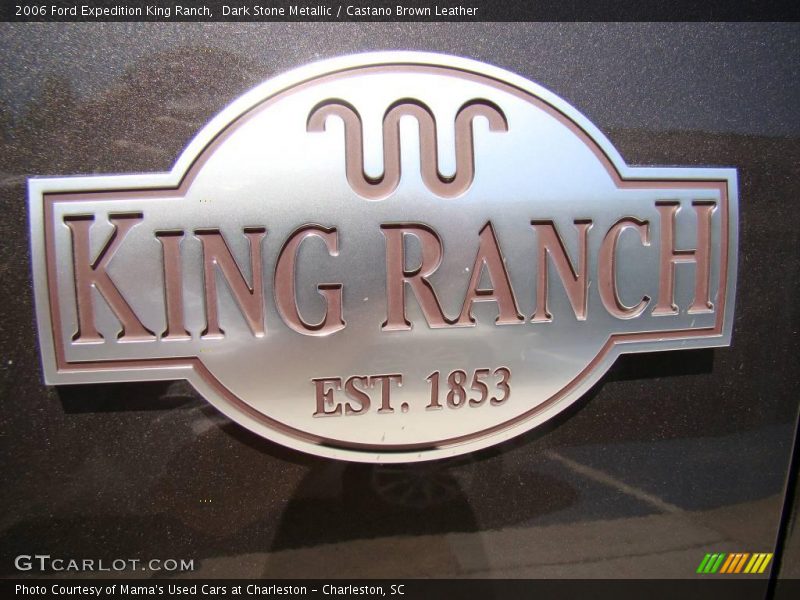 Dark Stone Metallic / Castano Brown Leather 2006 Ford Expedition King Ranch