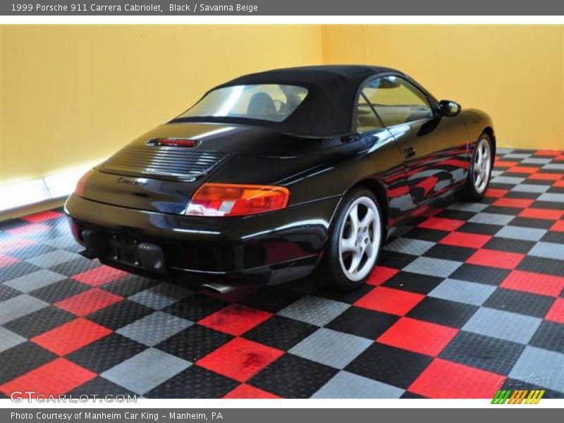 Black / Savanna Beige 1999 Porsche 911 Carrera Cabriolet