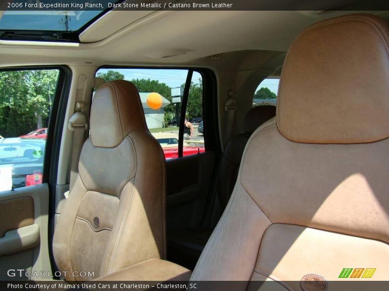 Dark Stone Metallic / Castano Brown Leather 2006 Ford Expedition King Ranch