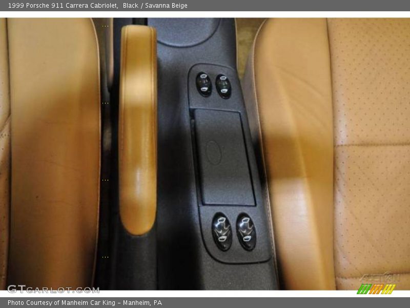 Black / Savanna Beige 1999 Porsche 911 Carrera Cabriolet