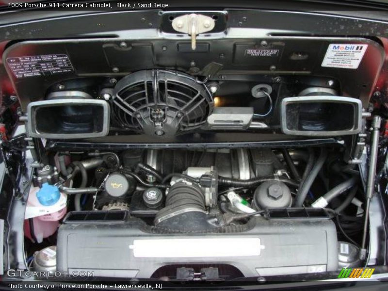 Black / Sand Beige 2009 Porsche 911 Carrera Cabriolet