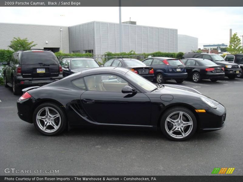 Black / Sand Beige 2009 Porsche Cayman