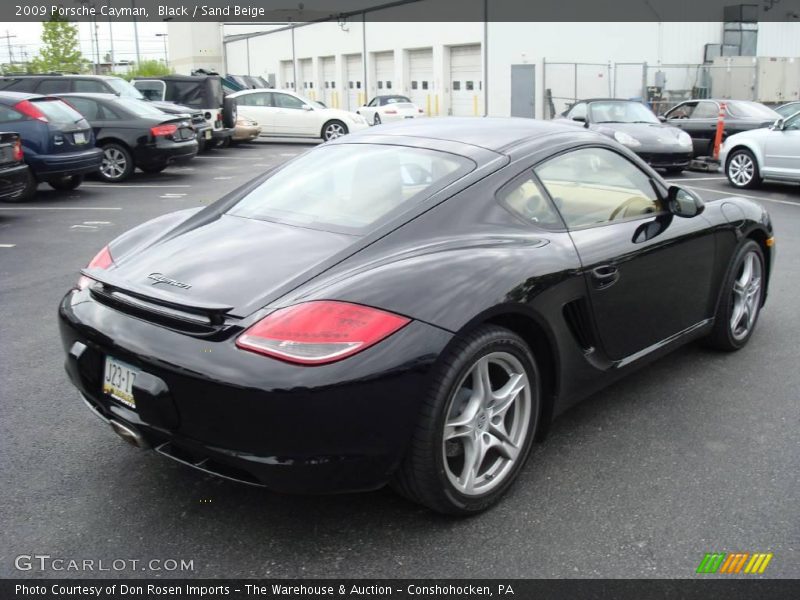 Black / Sand Beige 2009 Porsche Cayman