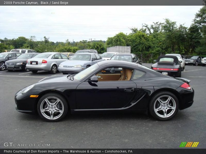 Black / Sand Beige 2009 Porsche Cayman