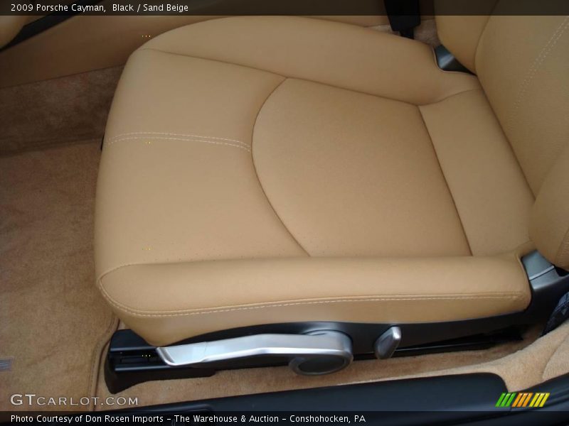 Black / Sand Beige 2009 Porsche Cayman