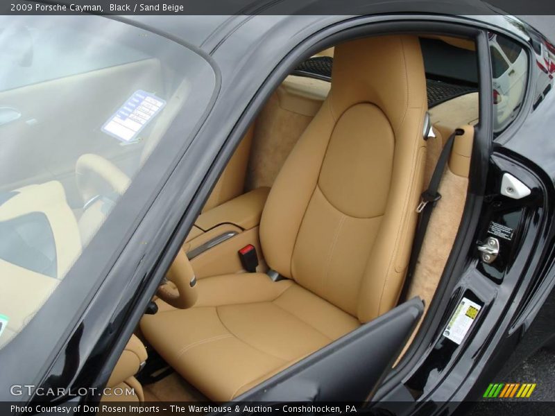 Black / Sand Beige 2009 Porsche Cayman