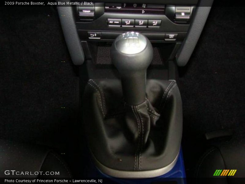 Aqua Blue Metallic / Black 2009 Porsche Boxster