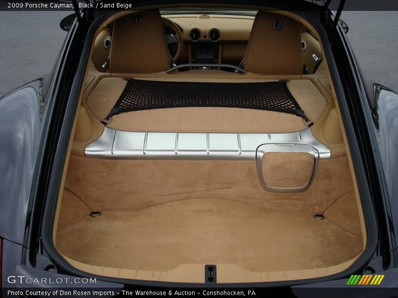 Black / Sand Beige 2009 Porsche Cayman