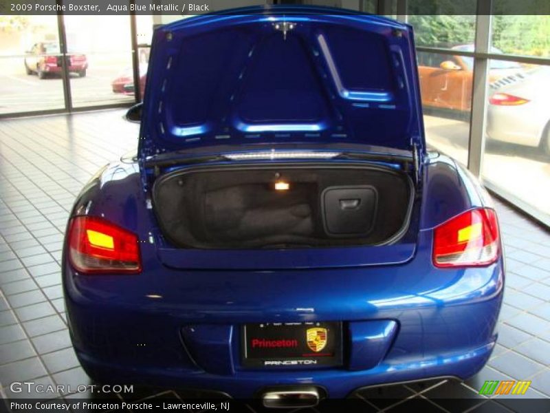 Aqua Blue Metallic / Black 2009 Porsche Boxster