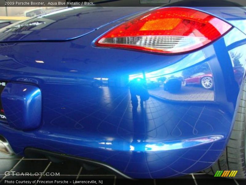 Aqua Blue Metallic / Black 2009 Porsche Boxster