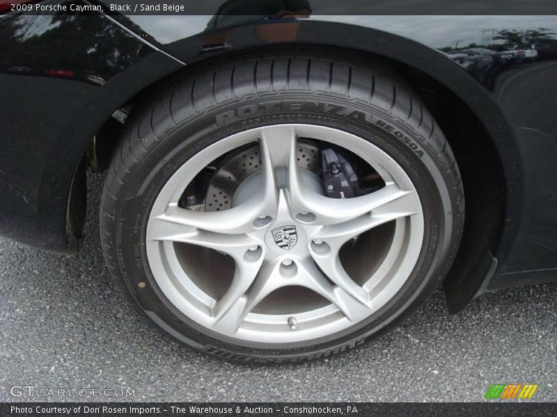 Black / Sand Beige 2009 Porsche Cayman