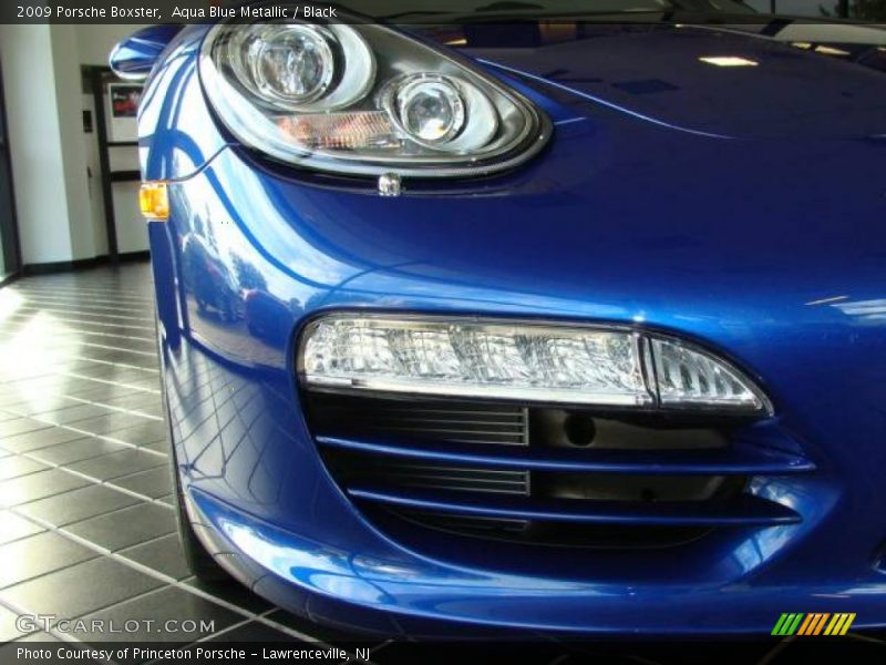 Aqua Blue Metallic / Black 2009 Porsche Boxster