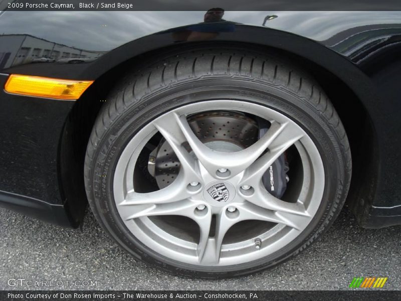 Black / Sand Beige 2009 Porsche Cayman