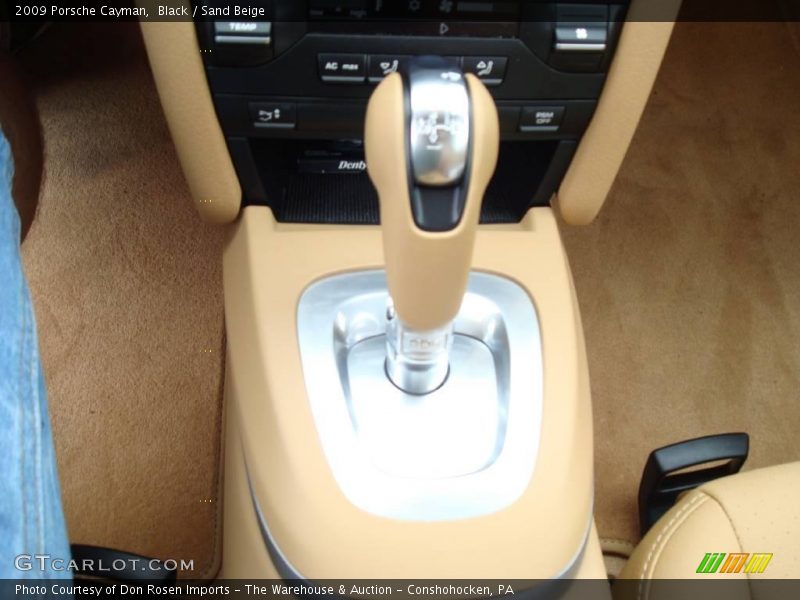 Black / Sand Beige 2009 Porsche Cayman
