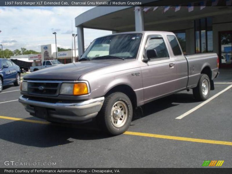 Charcoal Grey Metallic / Medium Graphite 1997 Ford Ranger XLT Extended Cab