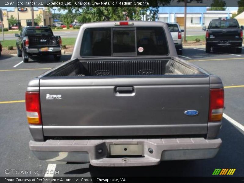 Charcoal Grey Metallic / Medium Graphite 1997 Ford Ranger XLT Extended Cab