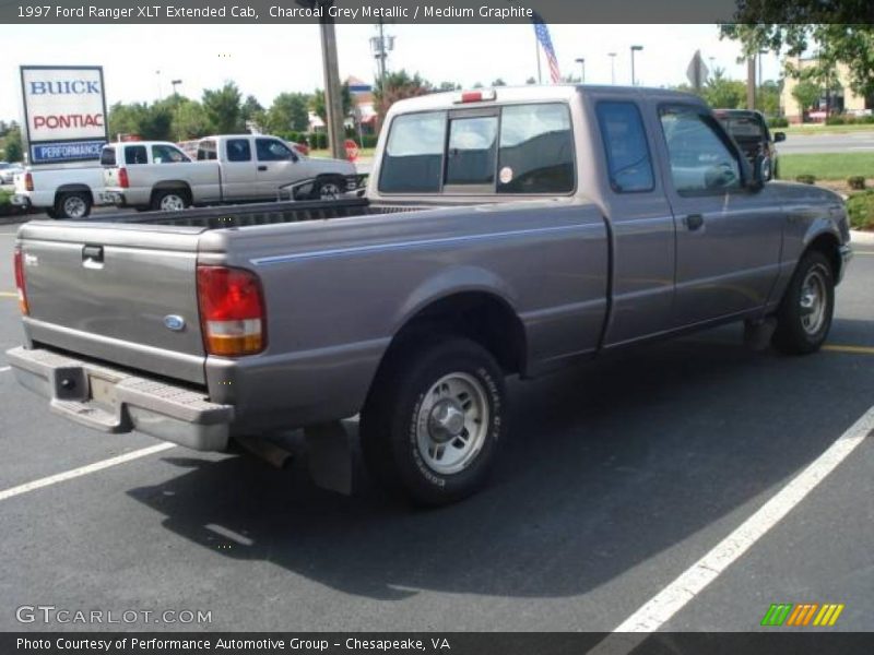 Charcoal Grey Metallic / Medium Graphite 1997 Ford Ranger XLT Extended Cab