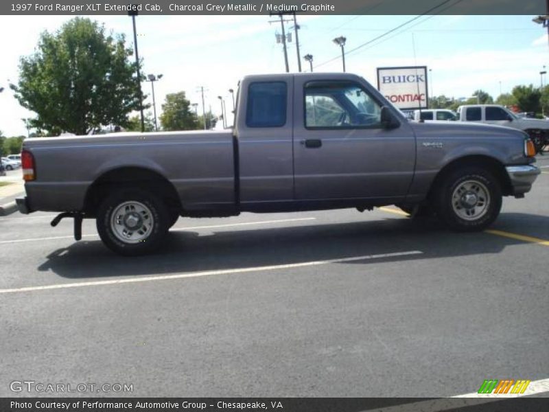 Charcoal Grey Metallic / Medium Graphite 1997 Ford Ranger XLT Extended Cab