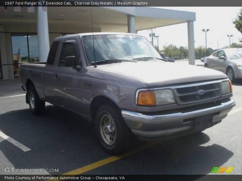 Charcoal Grey Metallic / Medium Graphite 1997 Ford Ranger XLT Extended Cab