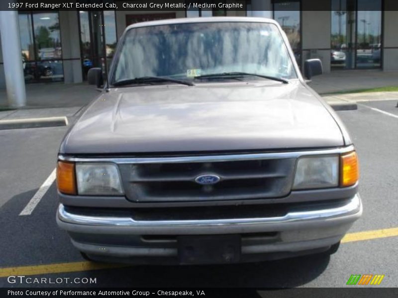 Charcoal Grey Metallic / Medium Graphite 1997 Ford Ranger XLT Extended Cab