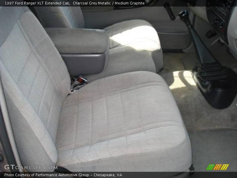Charcoal Grey Metallic / Medium Graphite 1997 Ford Ranger XLT Extended Cab