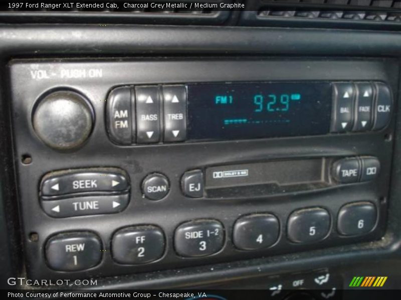 Charcoal Grey Metallic / Medium Graphite 1997 Ford Ranger XLT Extended Cab