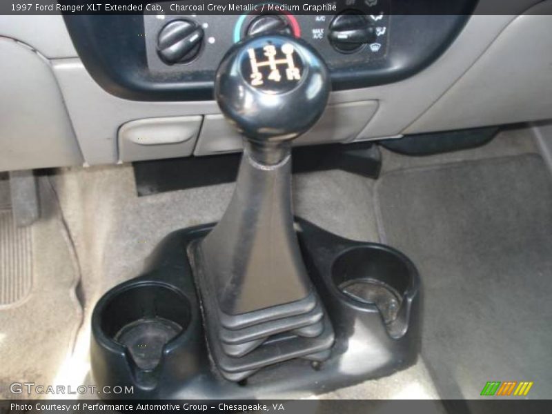 Charcoal Grey Metallic / Medium Graphite 1997 Ford Ranger XLT Extended Cab