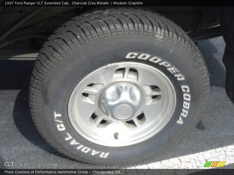 Charcoal Grey Metallic / Medium Graphite 1997 Ford Ranger XLT Extended Cab