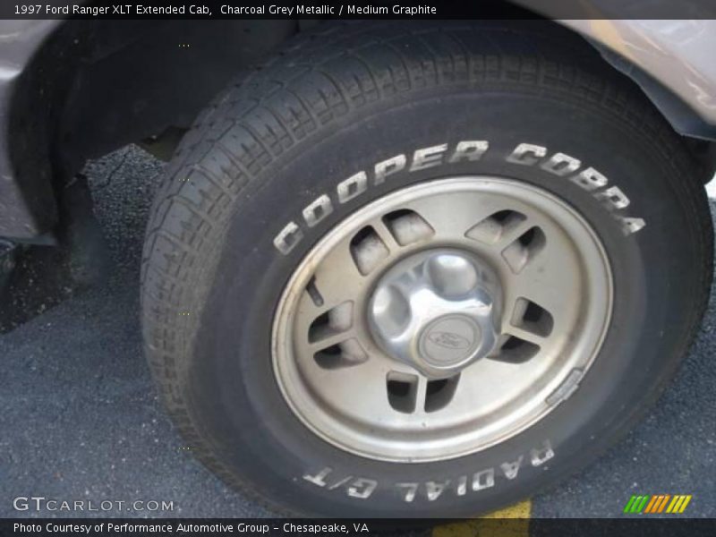 Charcoal Grey Metallic / Medium Graphite 1997 Ford Ranger XLT Extended Cab