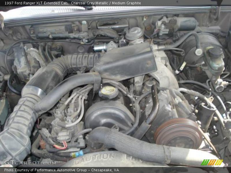 Charcoal Grey Metallic / Medium Graphite 1997 Ford Ranger XLT Extended Cab