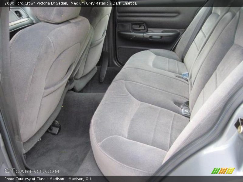 Medium Grey Metallic / Dark Charcoal 2000 Ford Crown Victoria LX Sedan
