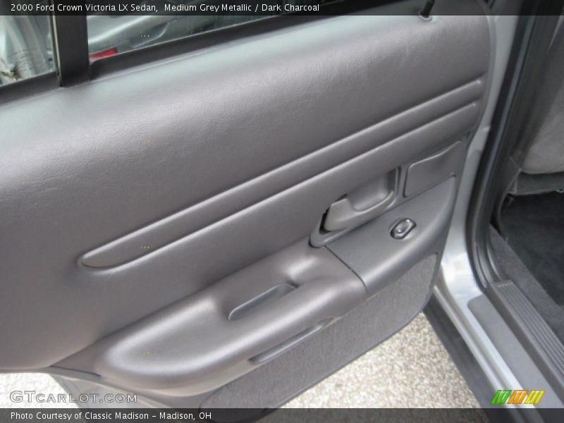 Medium Grey Metallic / Dark Charcoal 2000 Ford Crown Victoria LX Sedan