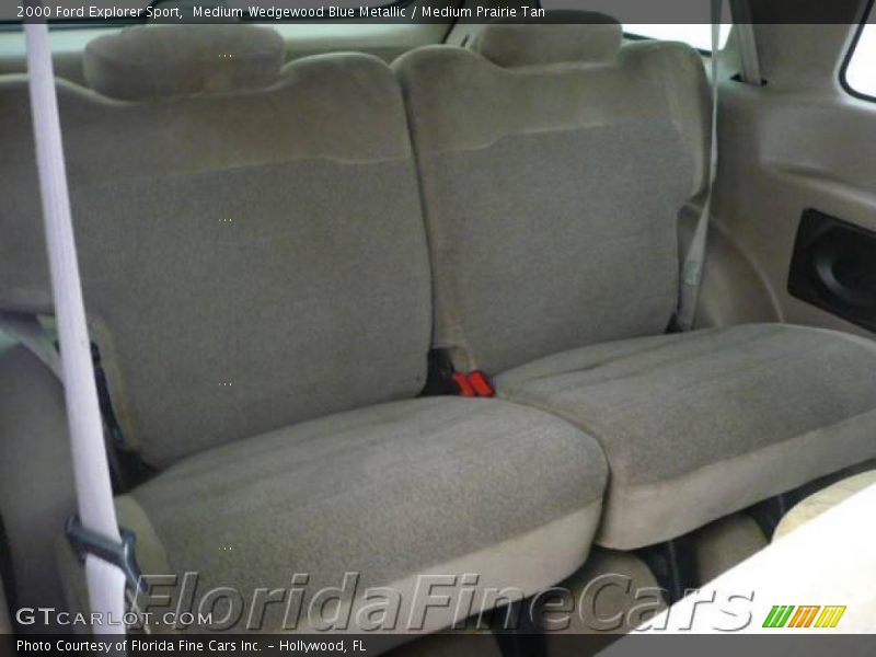 Medium Wedgewood Blue Metallic / Medium Prairie Tan 2000 Ford Explorer Sport