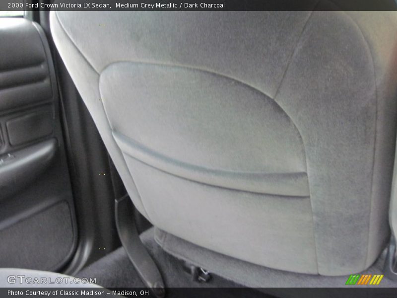 Medium Grey Metallic / Dark Charcoal 2000 Ford Crown Victoria LX Sedan
