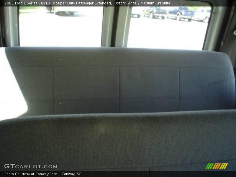 Oxford White / Medium Graphite 2001 Ford E Series Van E350 Super Duty Passenger Extended