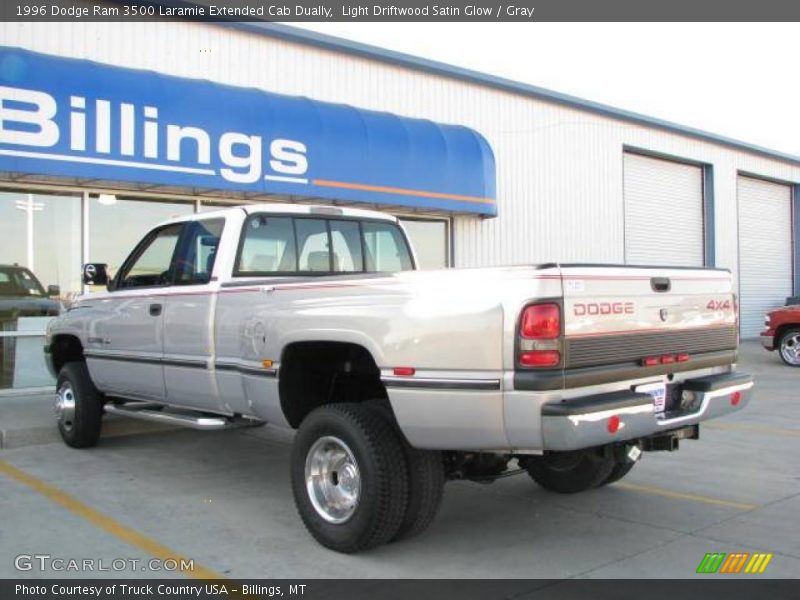 Light Driftwood Satin Glow / Gray 1996 Dodge Ram 3500 Laramie Extended Cab Dually