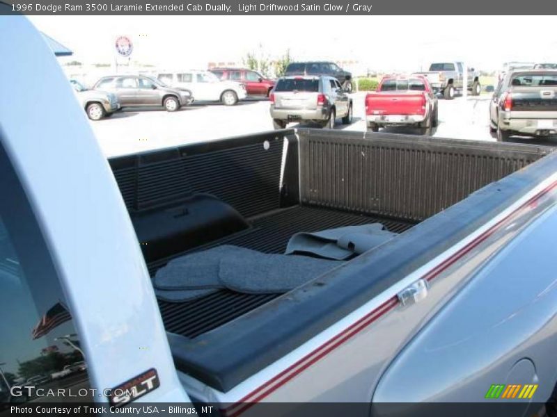 Light Driftwood Satin Glow / Gray 1996 Dodge Ram 3500 Laramie Extended Cab Dually