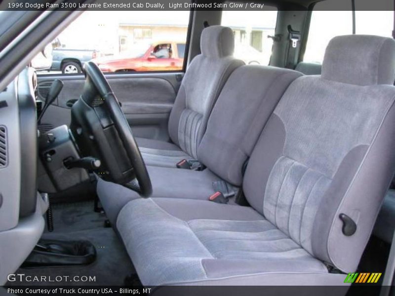 Light Driftwood Satin Glow / Gray 1996 Dodge Ram 3500 Laramie Extended Cab Dually