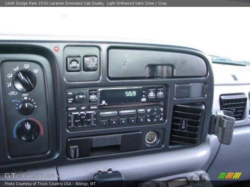 Light Driftwood Satin Glow / Gray 1996 Dodge Ram 3500 Laramie Extended Cab Dually