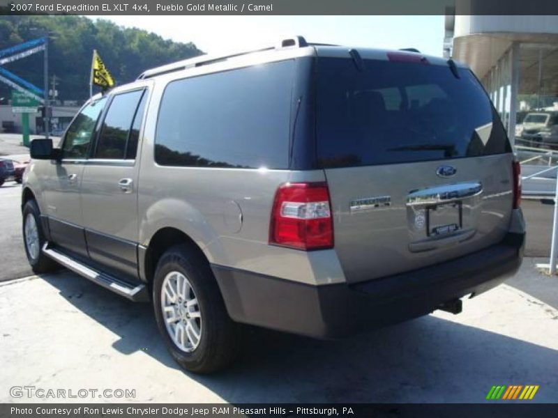 Pueblo Gold Metallic / Camel 2007 Ford Expedition EL XLT 4x4