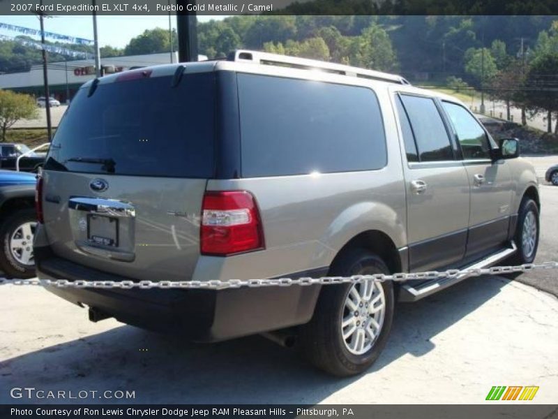 Pueblo Gold Metallic / Camel 2007 Ford Expedition EL XLT 4x4