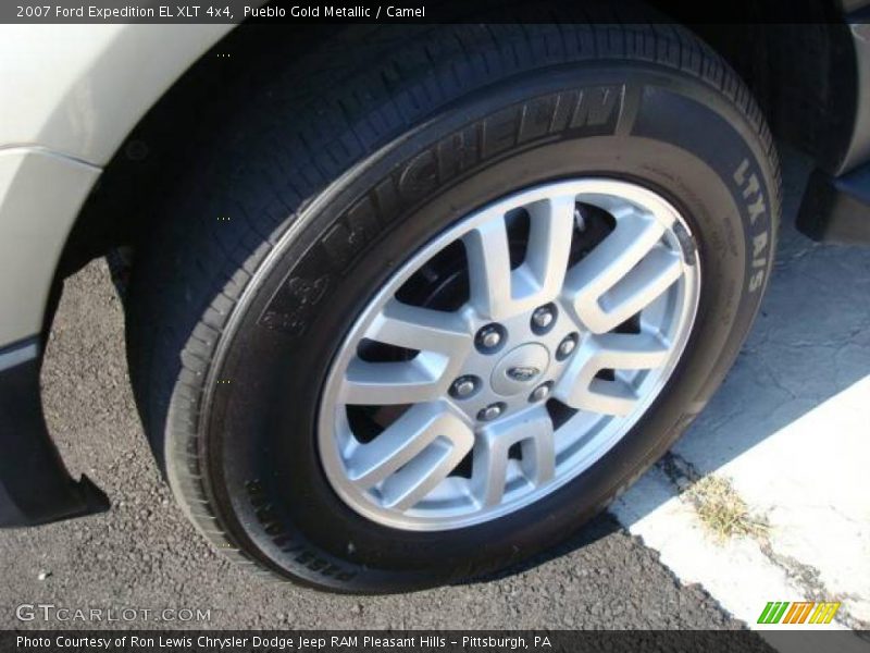 Pueblo Gold Metallic / Camel 2007 Ford Expedition EL XLT 4x4