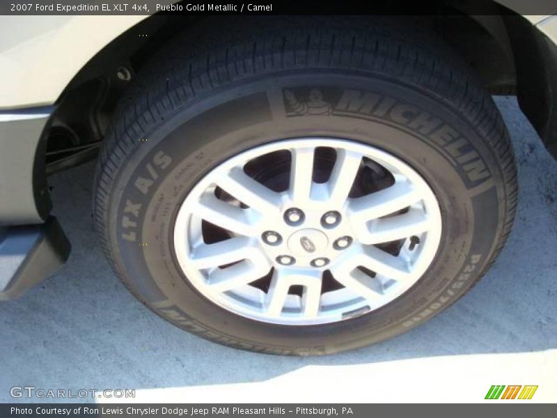 Pueblo Gold Metallic / Camel 2007 Ford Expedition EL XLT 4x4
