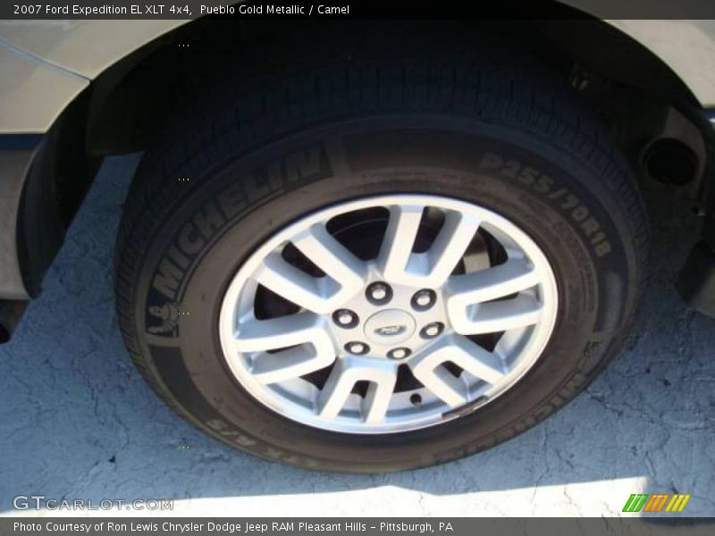 Pueblo Gold Metallic / Camel 2007 Ford Expedition EL XLT 4x4