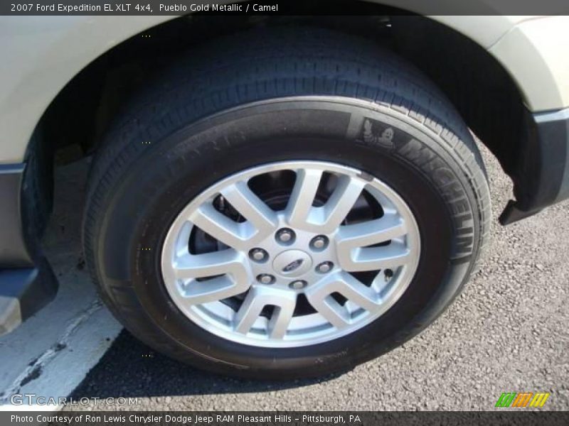 Pueblo Gold Metallic / Camel 2007 Ford Expedition EL XLT 4x4
