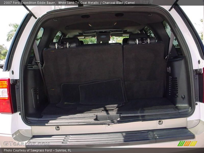 White Sand Tri Coat Metallic / Charcoal Black/Camel 2007 Ford Expedition Eddie Bauer
