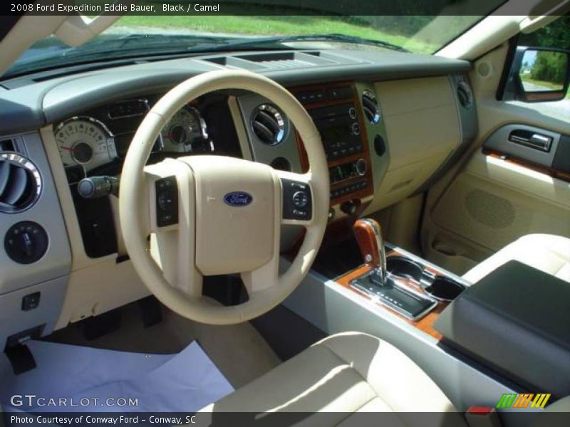 Black / Camel 2008 Ford Expedition Eddie Bauer