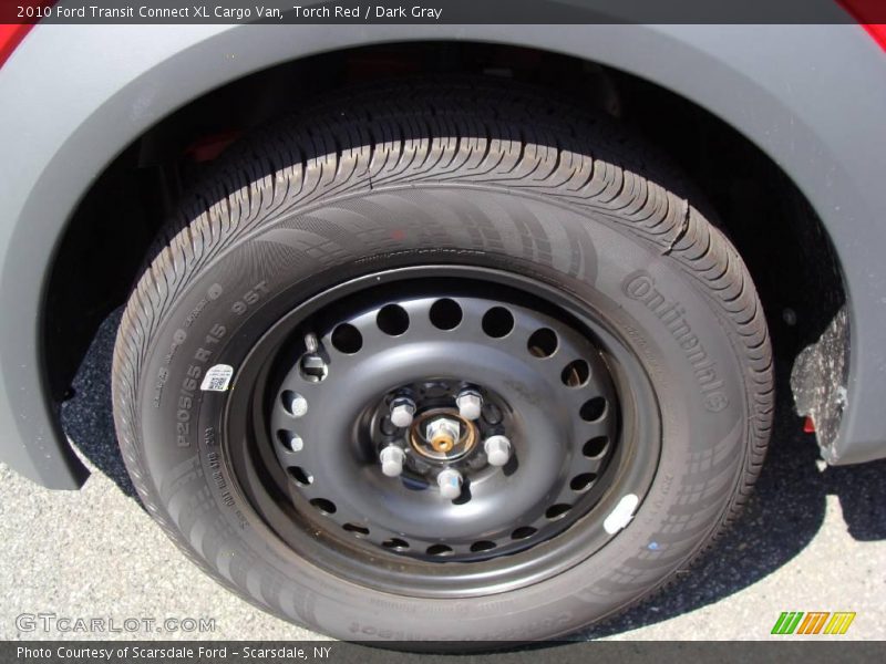 Torch Red / Dark Gray 2010 Ford Transit Connect XL Cargo Van