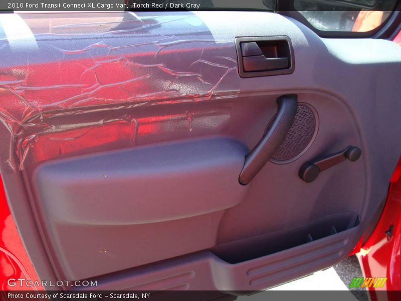 Torch Red / Dark Gray 2010 Ford Transit Connect XL Cargo Van
