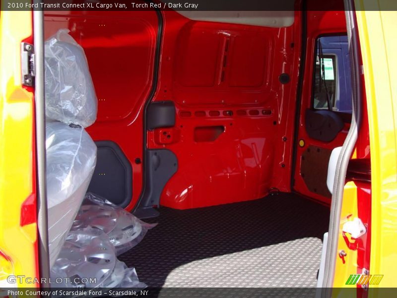 Torch Red / Dark Gray 2010 Ford Transit Connect XL Cargo Van